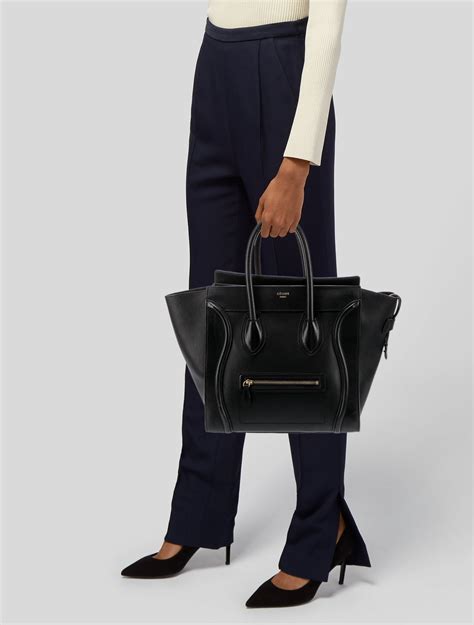 cheap celine mini luggage tote